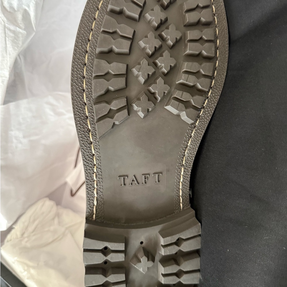 Taft Maroon Leather and Suede Boots - Picture 3 of 3